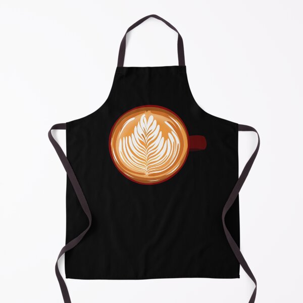 Item preview, Latte Art (Black) designed and sold by Arianna Khalil.