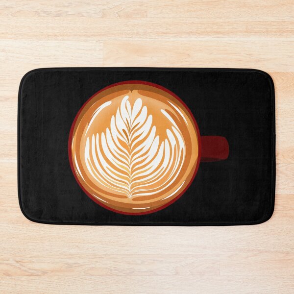 Item preview, Latte Art (Black) designed and sold by Arianna Khalil.