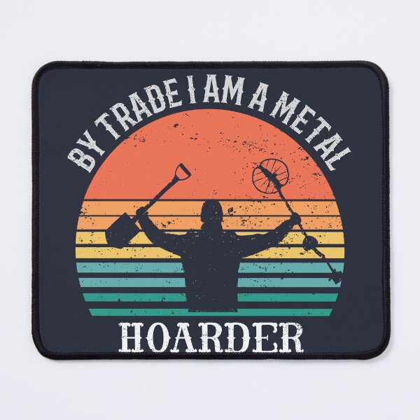 Item preview, Metal detector retro sunset design hoarder designed and sold by TipTopTapo.