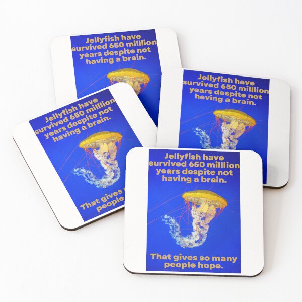 Item preview, Jellyfish Joke Dumb People Jellyfishes designed and sold by Click-Like.