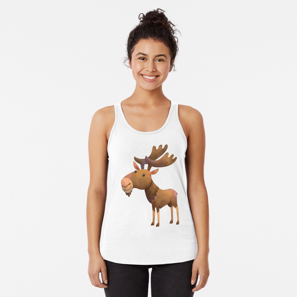 Vista previa del artículo con la obra «Camiseta con espalda nadadora», diseñado y vendido por mirjamimanninen.