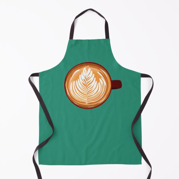 Item preview, Latte Art (Teal) designed and sold by Arianna Khalil.