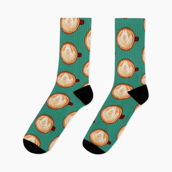 Item preview, Latte Art (Teal) designed and sold by Arianna Khalil.