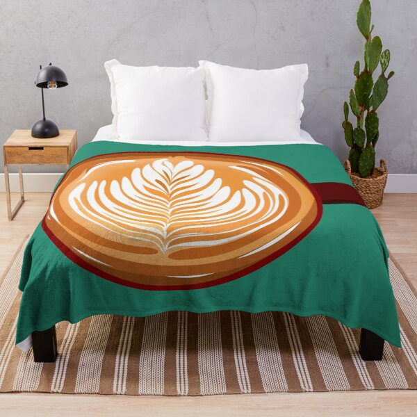 Item preview, Latte Art (Teal) designed and sold by Arianna Khalil.