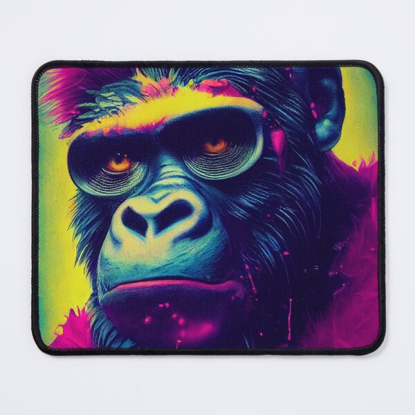 Item preview, Gorilla Punk designed and sold by synthwaveai.