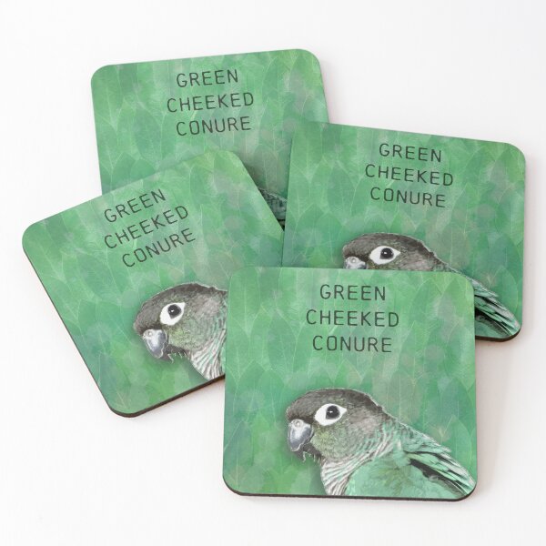 Item preview, Green Cheeked Conure - a sublime little bird designed and sold by SirenSeventyOne.