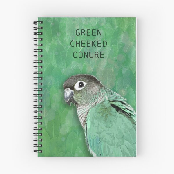 Item preview, Green Cheeked Conure - a sublime little bird designed and sold by SirenSeventyOne.