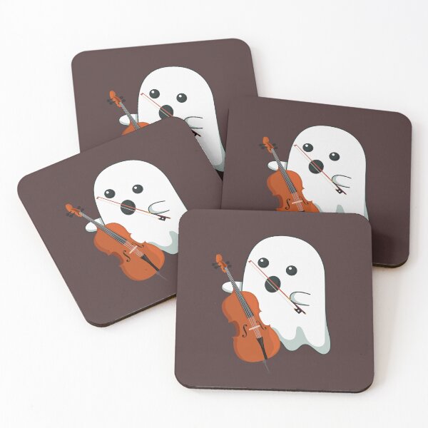 Item preview, Cute Boo Cello Player For Cellists And Orchestra Musician On Halloween Days designed and sold by Funwithmusic.
