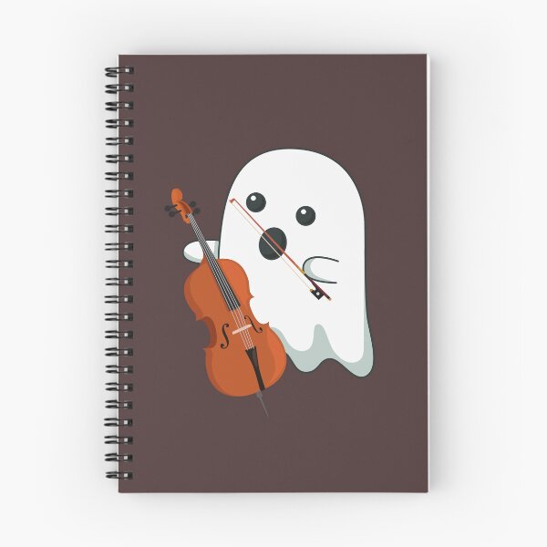 Item preview, Cute Boo Cello Player For Cellists And Orchestra Musician On Halloween Days designed and sold by Funwithmusic.