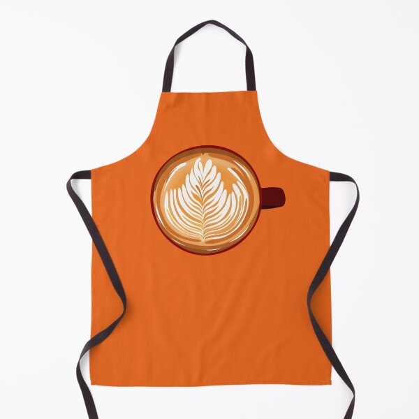 Item preview, Latte Art (Orange) designed and sold by Arianna Khalil.