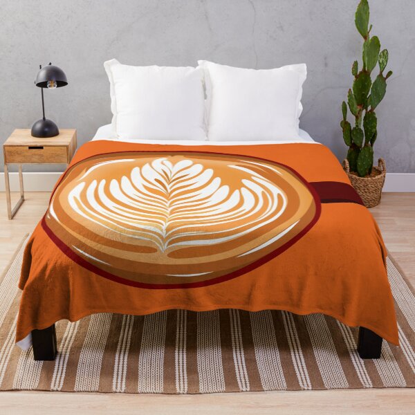 Item preview, Latte Art (Orange) designed and sold by Arianna Khalil.