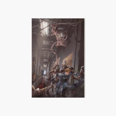 "Resident evil 2 remake fan art" Art Board Print for Sale by XCAMMX ...