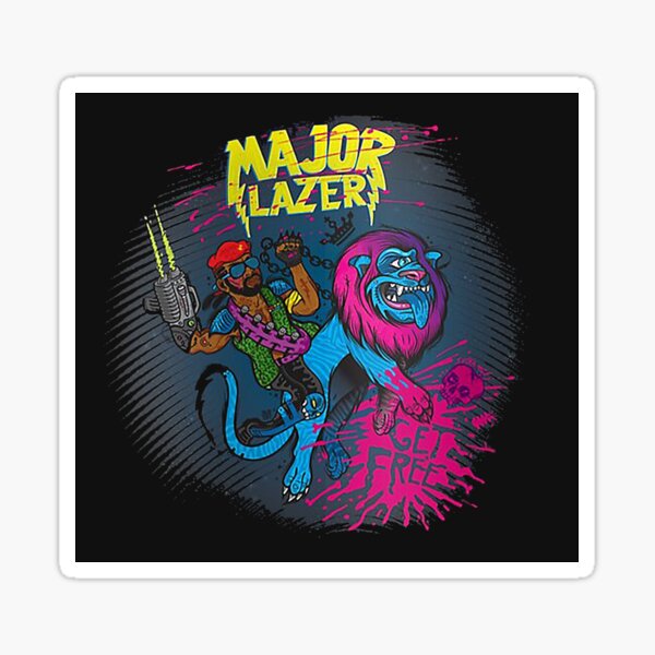 Major Lazer T-Shirt Sticker