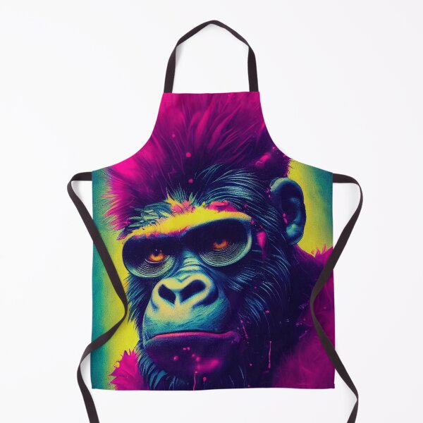 Item preview, Gorilla Punk designed and sold by synthwaveai.