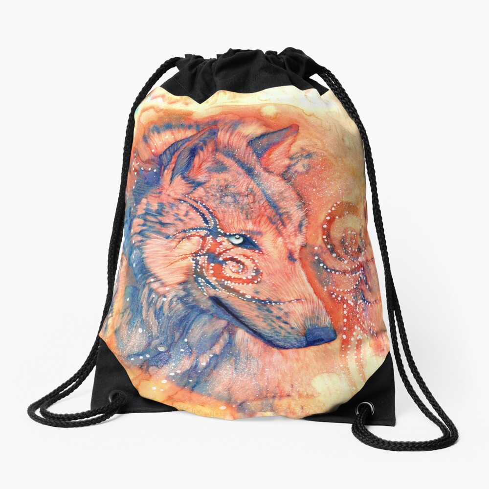 Hidden colores Drawstring Bag