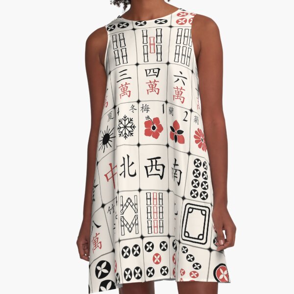 Item preview, Mahjong Tile Pattern Design designed and sold by Best Pattern⭐⭐⭐⭐⭐.