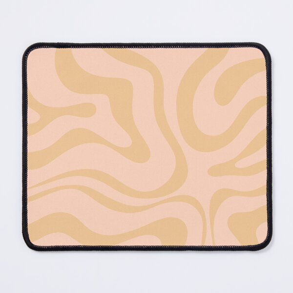 Item preview, Modern Liquid Swirl Abstract Pattern in Blush Sand designed and sold by kierkegaard.