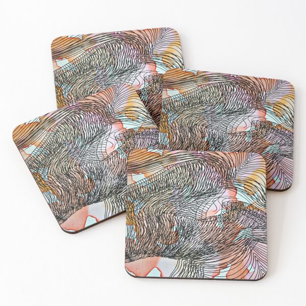 Item preview, sunset abstract mushroom 3 designed and sold by Anniek Meyden.