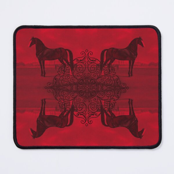 Item preview, Get Fast, Get the Winning Attitude Black Thoroughbred Horse Red designed and sold by SpiritGifts.