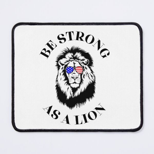 Item preview, Be Strong As A Lion designed and sold by Anna-Kik.