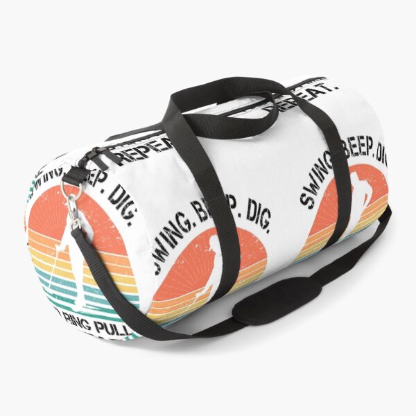 Item preview, Funny Metal detector retro sunset swing beep dig repeat  designed and sold by TipTopTapo.