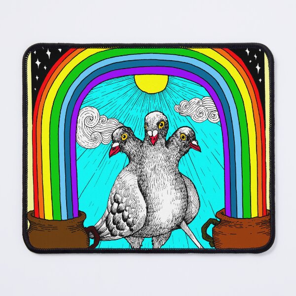 Item preview, many-headed pigeon designed and sold by 4-piece-drawing.