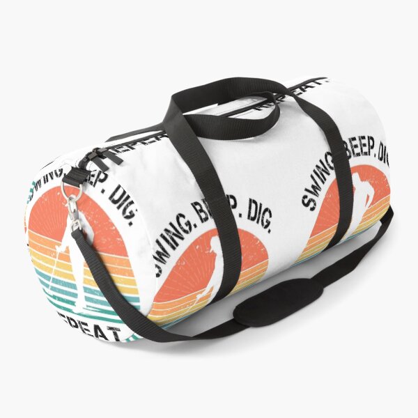 Item preview, Funny Metal detector retro sunset swing beep dig repeat designed and sold by TipTopTapo.