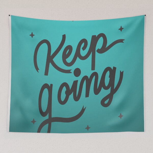 Item preview, Keep going Artwork & Illustration  designed and sold by wa2022.