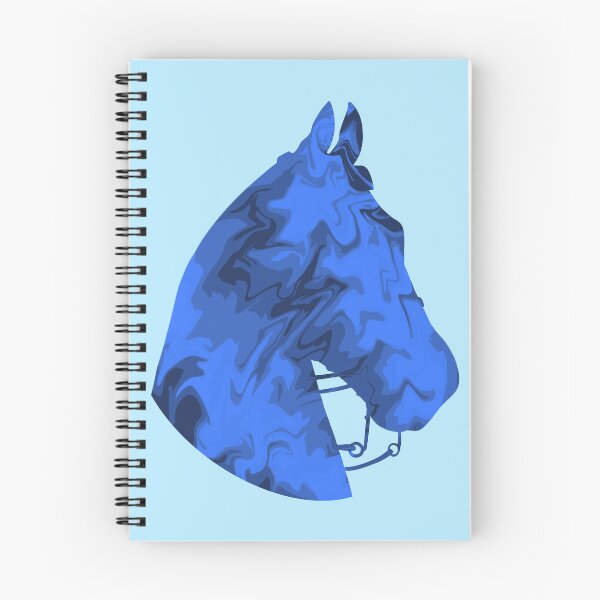 Artikelvorschau, Blaues Saddlebred-Porträt entworfen und verkauft von theaadesigns.