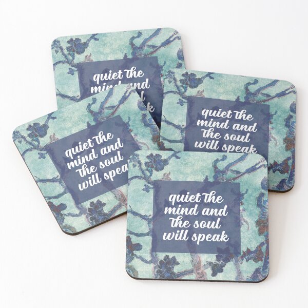 Item preview, Quiet the mind and the soul will speak - positive affirmation designed and sold by SirenSeventyOne.