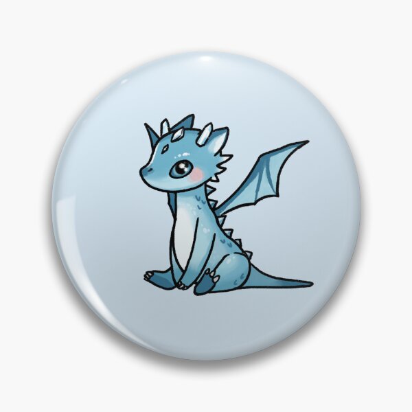 Item preview, Blue ice frost dragon designed and sold by Ashleysnook.