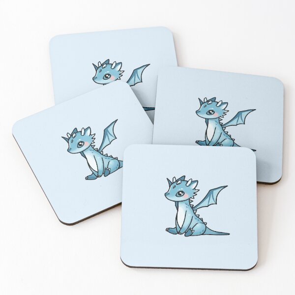 Item preview, Blue ice frost dragon designed and sold by Ashleysnook.