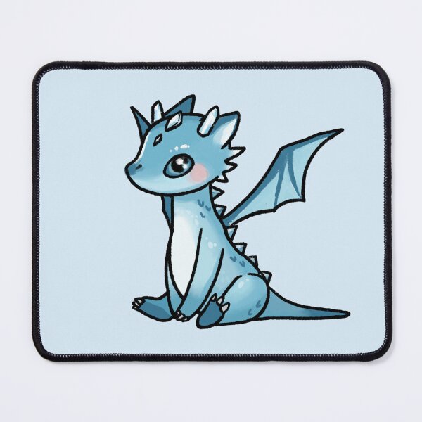 Item preview, Blue ice frost dragon designed and sold by Ashleysnook.