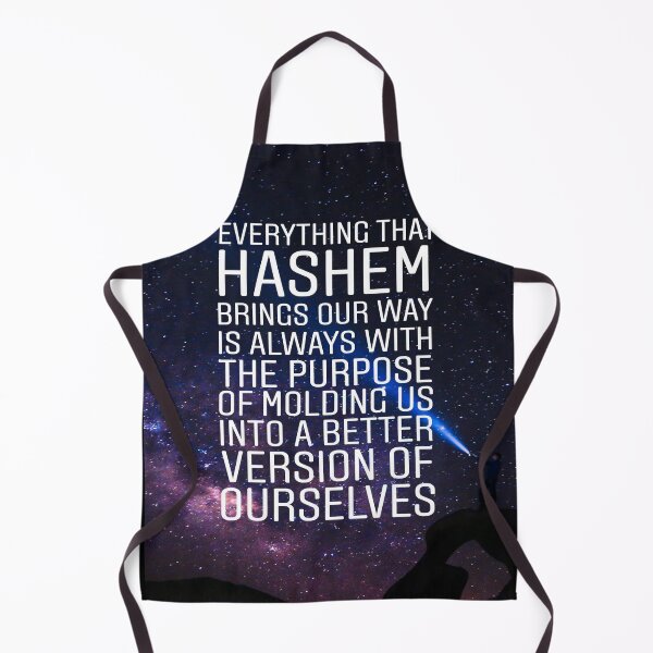 Item preview, Everything that Hashem brings our way is always with  the purpose of molding us into a better version of ourselves designed and sold by Stories To Inspire - Motivational Jewish Quotes.