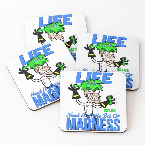 Item preview, LIFE NEED A LITTLE BIT OF MADNESS designed and sold by GAADesignz.
