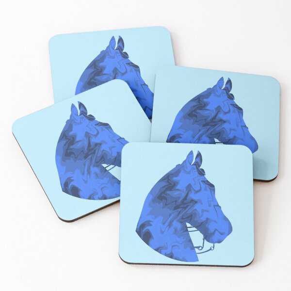 Item preview, Blue Saddlebred Portrait designed and sold by theaadesigns.