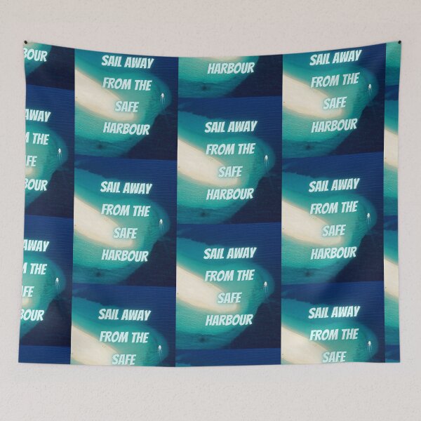 Item preview, National Youth Confidence Day Sail away from the safe harbour Positive Vibes Only 2025 designed and sold by PositiveVibes26.