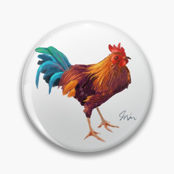 Item preview, Rooster with Blue Tailfeathers designed and sold by TrevorIrvin.