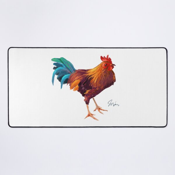 Item preview, Rooster with Blue Tailfeathers designed and sold by TrevorIrvin.