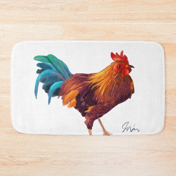 Item preview, Rooster with Blue Tailfeathers designed and sold by TrevorIrvin.