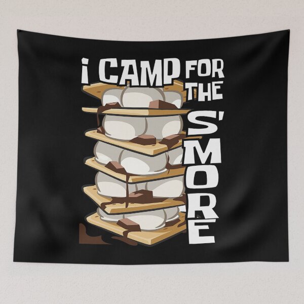 Item preview, Smore Campfire Camping Marshmallow Kids Boys Girls Womens designed and sold by expertpineapple.