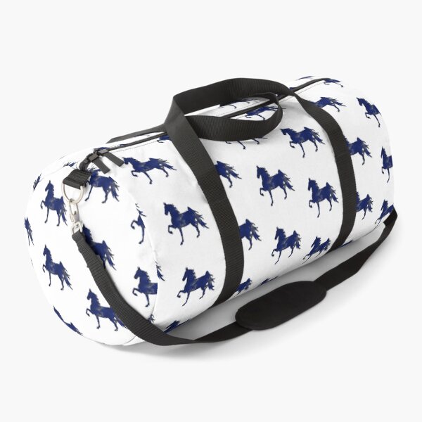 Item preview, Swirly Saddlebred Trotting Blue and Gray designed and sold by theaadesigns.