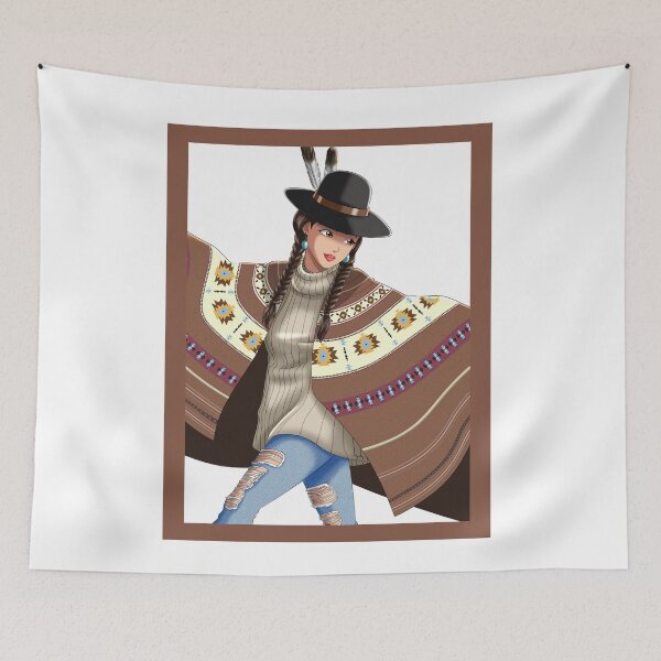 Item preview, Cherokee Anime Heroine (Box Art) designed and sold by AnimeOfUs.