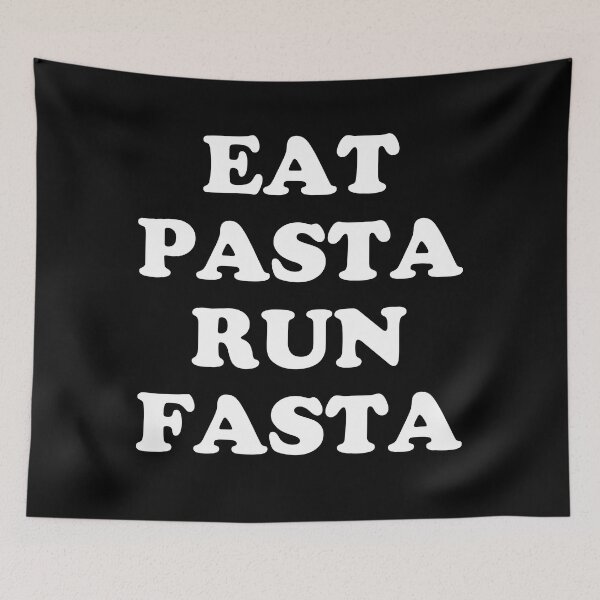 Item preview, Eat Pasta Run Fasta Gift For Pasta Lovers I Love Pasta designed and sold by Tema EL.