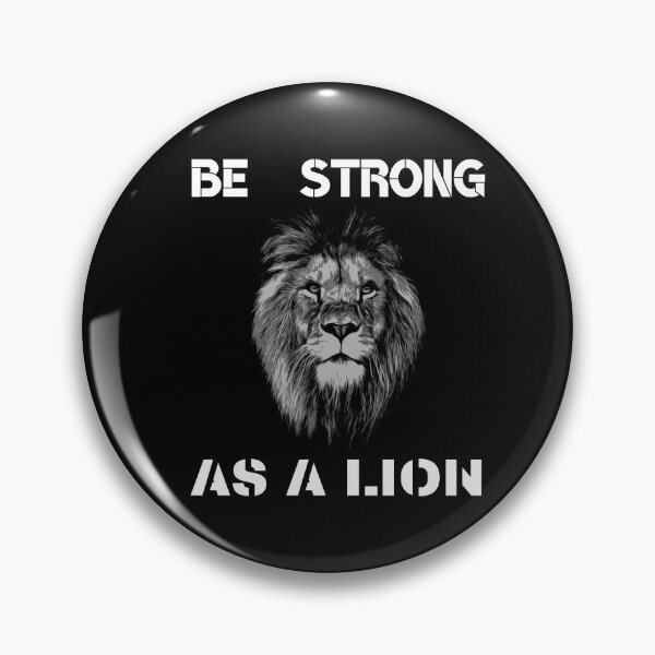 Item preview,  Be Strong As A Lion designed and sold by Anna-Kik.