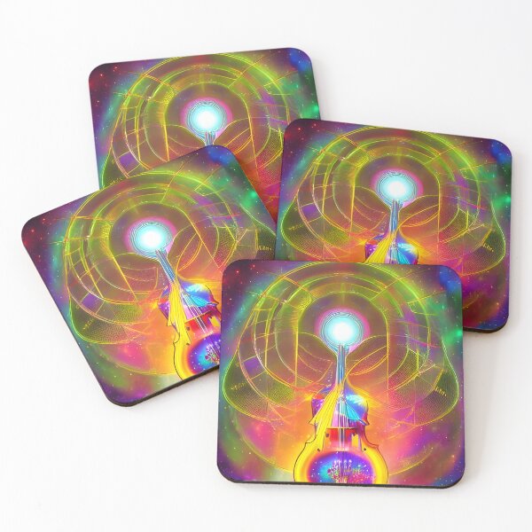 Item preview, Musical Fantasy 3: Rave Music AI Cosmic Violin Illustration designed and sold by Recall-Design.