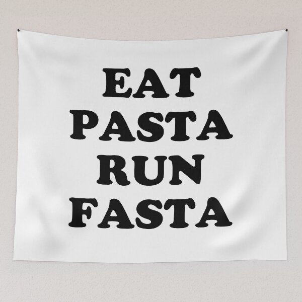 Item preview, Eat Pasta Run Fasta Gift For Pasta Lovers I Love Pasta designed and sold by Tema EL.