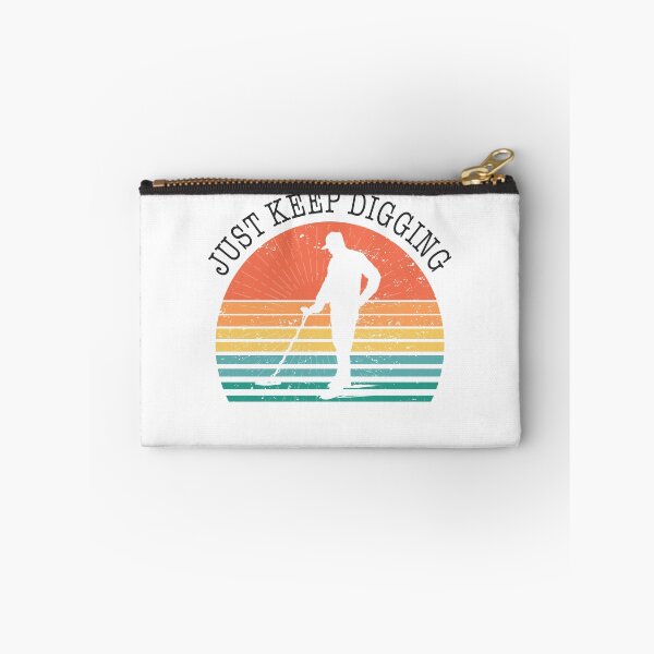 Item preview, Metal detector retro sunset just keep digging  designed and sold by TipTopTapo.