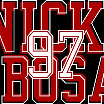 New Adult Red 49ers #97 NICK BOSA jersey