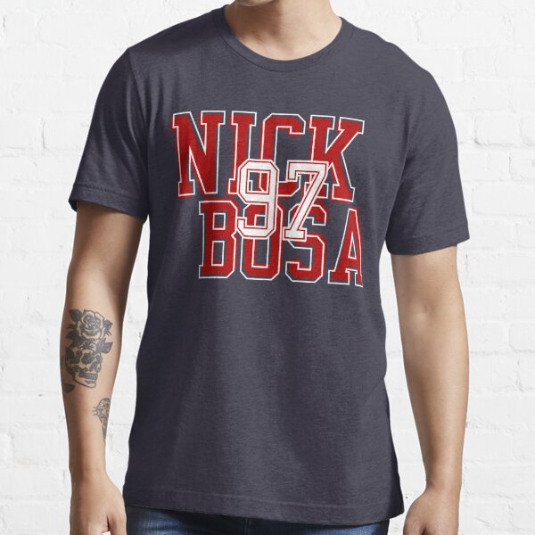 Nick Bosa Classic 90s Retro TShirt, San Francisco 49Ers Shirt - Bring Your  Ideas, Thoughts And Imaginations Into Reality Today